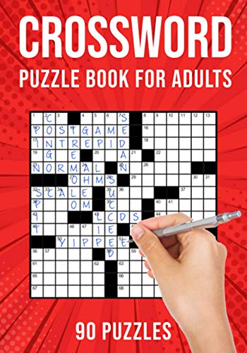 Beispielbild fr Crossword Puzzle Books for Adults: Cross Words Activity Puzzlebook | 90 Puzzles (US Version) zum Verkauf von HPB Inc.