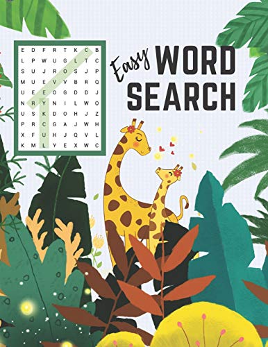 Beispielbild fr Easy Word Search: First Word Find Puzzle Book for Clever Kids Ages 4-8 Fun Early Learning Activity for Children 4 5 6 7 and 8 Years Old zum Verkauf von GreatBookPrices