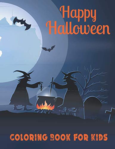 Stock image for Happy Halloween Coloring Book for Kids (Paperback) for sale by CitiRetail