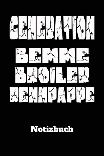 Beispielbild fr DDR Notizbuch Generation Bemme Broiler Rennpappe: DIN A5 Notiz Buch fr DDR Kenner mit 120 Seiten. Als Planer, Tagebuch, Info Heft, Logbuch zu . oder Weihnachtsgeschenk fr DDR Nostalgiker. zum Verkauf von Buchpark