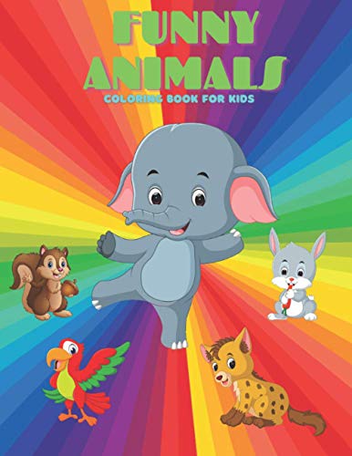 Beispielbild fr FUNNY ANIMALS - Coloring Book For Kids zum Verkauf von GreatBookPrices