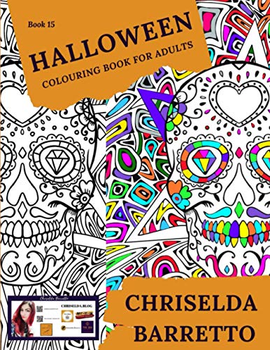Imagen de archivo de Halloween: Colouring Book For Adults a la venta por GreatBookPrices