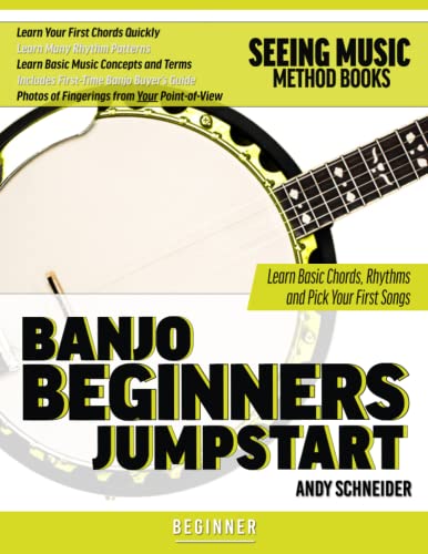 Imagen de archivo de Banjo Beginners Jumpstart: Learn Basic Chords, Rhythms and Pick Your First Songs a la venta por Goodwill of Colorado