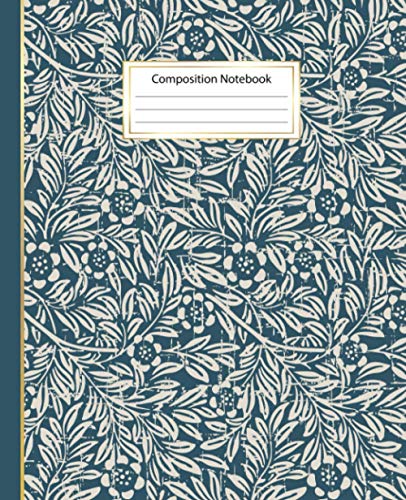 Beispielbild fr Composition Notebook: Wide Ruled Paper Notebook Journal | Blank Lined Workbook for Teens Kids Students Girls for Home School College for Writing Notes . Premium cover | 7.5 x 9.25 in - 110 pages. zum Verkauf von Buchpark