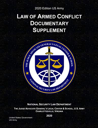 Beispielbild fr 2020 Edition US Army Law of Armed Conflict Documentary Supplement zum Verkauf von Better World Books