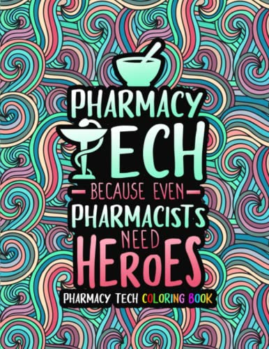Imagen de archivo de Pharmacy Tech Coloring Book a la venta por PBShop.store US