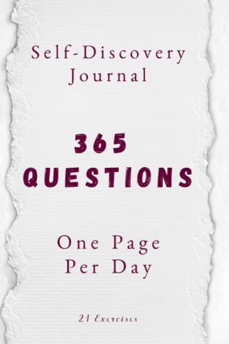 Stock image for 365 Questions, One Page per Day : A One Year Self-Discovery Journal for sale by Better World Books