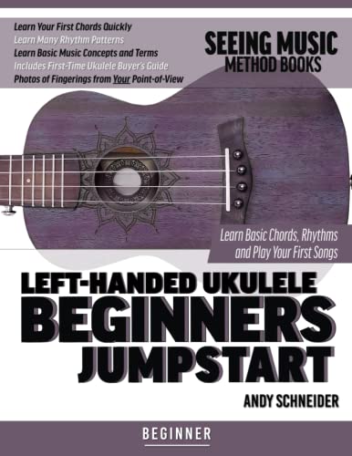 9798697557488: Left-Handed Ukulele Beginners Jumpstart: Learn Basic Chords, Rhythms and Play Your First Songs