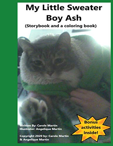 Imagen de archivo de My Little Sweater Boy Ash Storybook and a coloring book a la venta por PBShop.store US