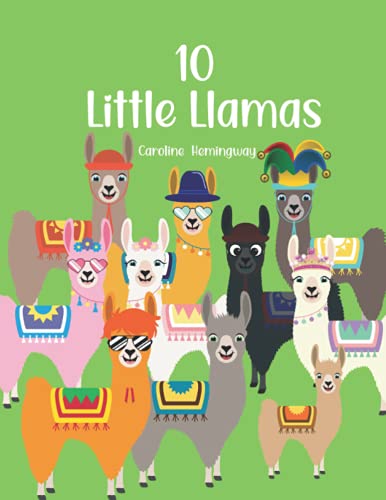 Stock image for 10 Little Llamas for sale by Red's Corner LLC
