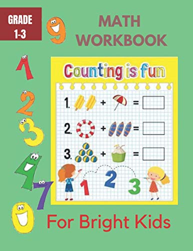 Stock image for Math Workbook For Bright Kids: More than Counting Math Activities For Preschool and Kindergarten for sale by GreatBookPrices