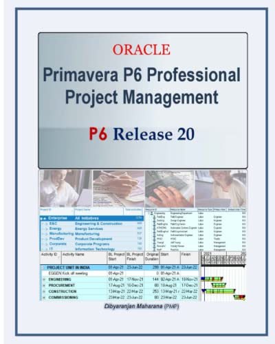 9798701530643: Primavera P6 Professional Project Management: Release 20 [P6 R20]