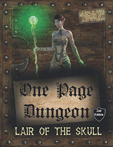Stock image for One Page Dungeon (Paperback) for sale by CitiRetail
