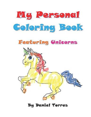 Stock image for My Personal Coloring Book featuring Unicorns for sale by GreatBookPrices