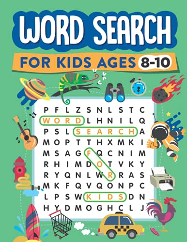 Beispielbild fr Word Search for Kids Ages 8-10: 100 Word Search Puzzles zum Verkauf von AwesomeBooks