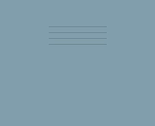 9798703077818: Manuscript Paper: Exercise Book, 6 Stave / Staff Manuscript Pad | 165mm x 203mm 100 Page Blank Sheet Music For kids - Blue Cover