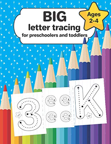 Imagen de archivo de Big Letter Tracing For Preschoolers And Toddlers Ages 2-4 a la venta por GreatBookPrices