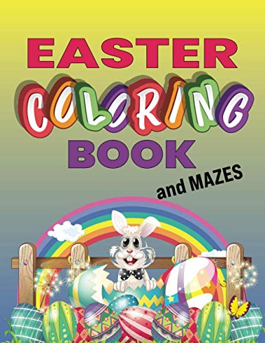 Stock image for EASTER Coloring Book and Mazes: Happy Easter Coloring Book for Young Kids for sale by Chiron Media