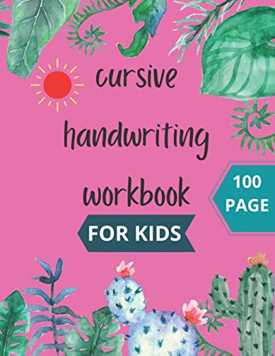 Stock image for Cursive Handwriting Workbook: teach cursive 3-in-1 Writing Practice Book to Master Letters, Words & Sentences, handwriting workbook kindergarten for sale by GreatBookPrices