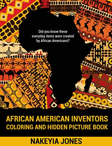 

African American Inventors Coloring and Hidden Picture Book
