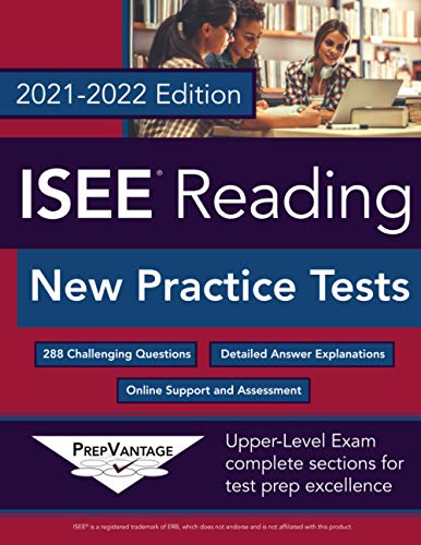 Stock image for ISEE Reading: New Practice Tests, 2021-2022 Edition for sale by GreatBookPrices