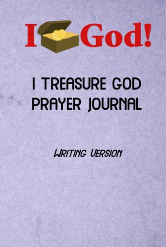 Stock image for I Treasure God Prayer Journal (Lilac Hardcover): Writing Version for sale by Buchpark