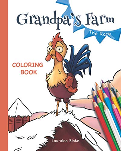Imagen de archivo de Grandpa's Farm The Race: Coloring Book a la venta por HPB-Ruby