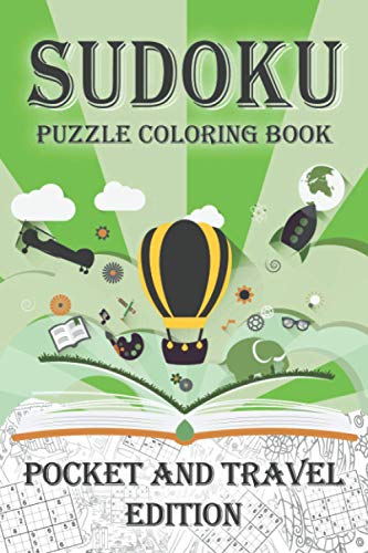 9798714573811: Sudoku Puzzle Coloring Book: Sudoku Coloring Book for Pocket and Travel Edition