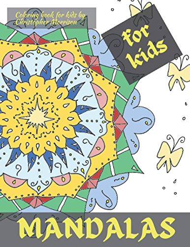 Imagen de archivo de Mandala Coloring book for kids Beautiful Big Mandalas to color, Beginners Mandala Collection, Fun, Easy, For Kids Ages 47, 812 a la venta por PBShop.store US