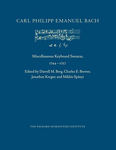 9798715378101: Miscellaneous Keyboard Sonatas, 1744–1757