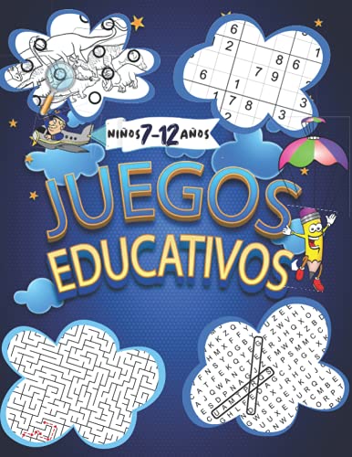 Todo el tiempo cigarrillo Perseguir Juegos Educativos: 160 Rompecabezas y pasatiempos para niños 7-12 años:  Encuentra las diferencias, Sopa de letras, Desafío laberintos y sudoku. -  Éducation, Pixa: 9798715680112 - IberLibro