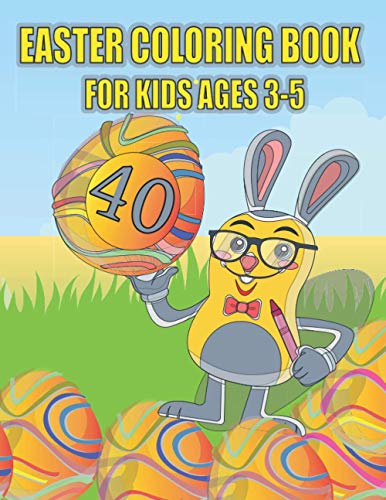 Imagen de archivo de Easter Coloring Book For Kids Ages 35 a la venta por PBShop.store US