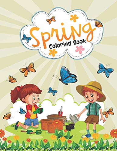 Stock image for Spring Coloring Book for sale by GreatBookPrices