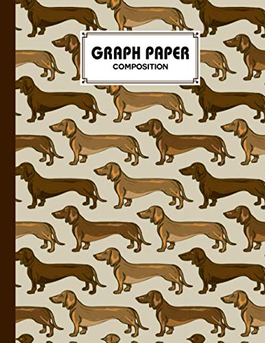 Imagen de archivo de Graph Paper Composition Notebook: Grid Paper Notebook, Quad Ruled With Dogs Cover Design | 100 Sheets, Size 8.5 x 11 a la venta por Big River Books