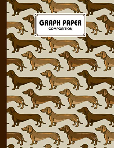 Stock image for Graph Paper Composition Notebook: Grid Paper Notebook, Quad Ruled With Dogs Cover Design | 100 Sheets, Size 8.5 x 11 for sale by Big River Books