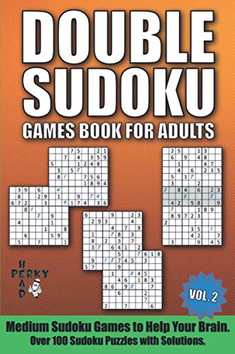 Stock image for Double Sudoku Games Book For Adults Vol.2 for sale by GreatBookPrices