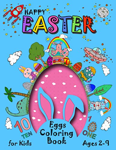 Imagen de archivo de Happy Easter Eggs Coloring Book For Kids 29 A Collection of Fun and Easy Happy Easter Coloring Pages for Kids Makes a perfect gift for Easter Toddler and Preschool Mazes Dot Markers a la venta por PBShop.store US