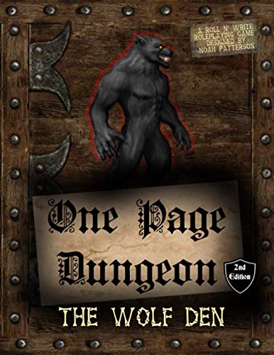 Stock image for One Page Dungeon (Paperback) for sale by CitiRetail
