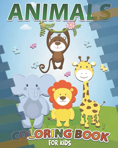 Stock image for Animal Coloring Book : animals activities book for sale by Ria Christie Collections