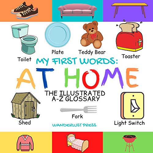Stock image for My First Words: At Home: The Illustrated A-Z Glossary Of Home And Household For Preschoolers for sale by Ria Christie Collections