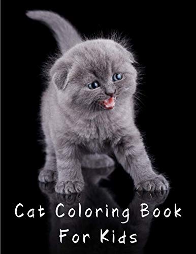 Stock image for Cat Coloring Book for Kids Cat Books Kids Kittens Coloring Book Funny Kitten Coloring Pages for Girls Who Love Coloring and Cute Cats for sale by PBShop.store US