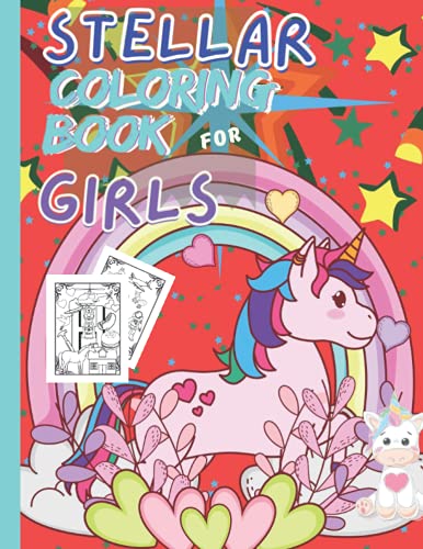 Stock image for Stellar Coloring Book For Girls for sale by GreatBookPrices