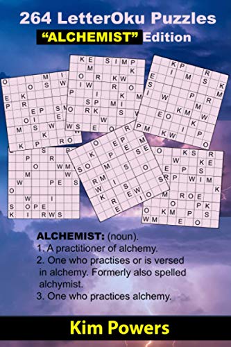 Stock image for 264 LetterOku Puzzles "ALCHEMIST" Edition: Letter Sudoku Brain Health for sale by Ria Christie Collections