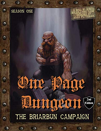 Beispielbild fr One Page Dungeon: The Briarbun Campaign zum Verkauf von GreatBookPrices