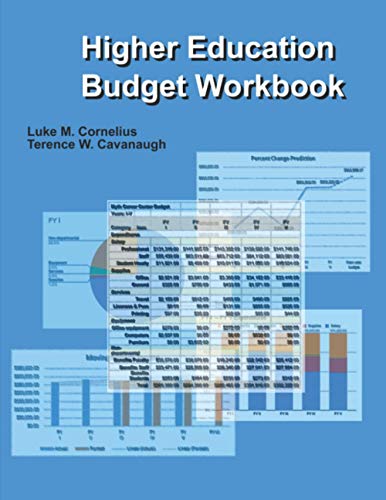 9798736983865: Higher Education Budget Workbook