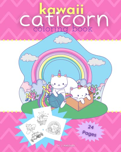 Imagen de archivo de Kawaii Caticorn Coloring Book a la venta por GreatBookPrices