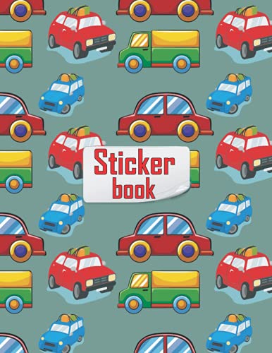 Beispielbild fr Sticker book: sticker book reusable Premium Color Pages with Specific Colorful Background Glossy Cover sticker books Activity for Adults Girls Boys Kids Toddler's (Reusable Sticker Book) zum Verkauf von Buchpark
