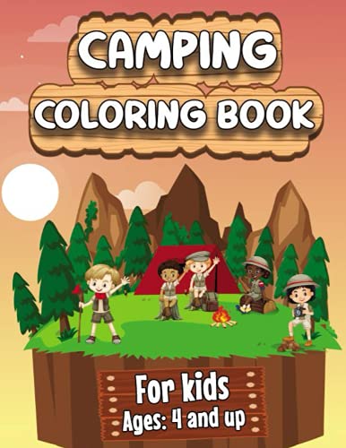 Stock image for Camping Coloring Book for sale by GreatBookPrices