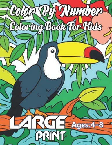 Beispielbild fr Color By Number Coloring Book For Kids zum Verkauf von GreatBookPrices