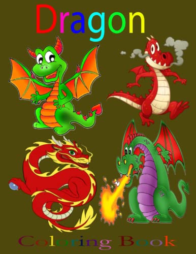 Stock image for Dragon Coloring Book for sale by GreatBookPrices